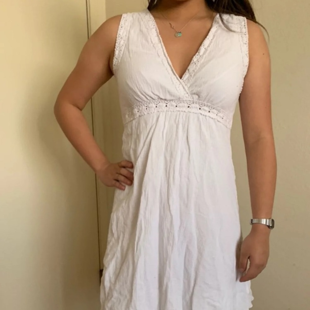vintage white dress
